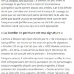 Le Télégramme expo HOZ Troquet Quimper