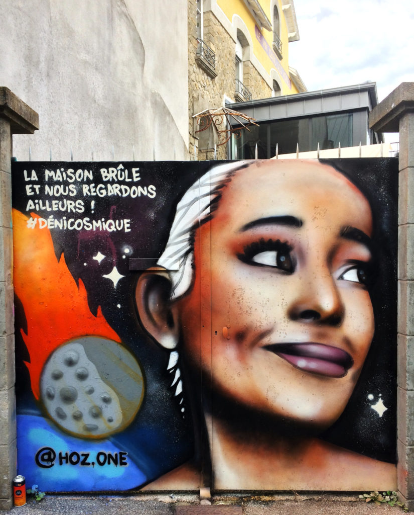 Portrait de Ariana Grande Graffiti Quimper