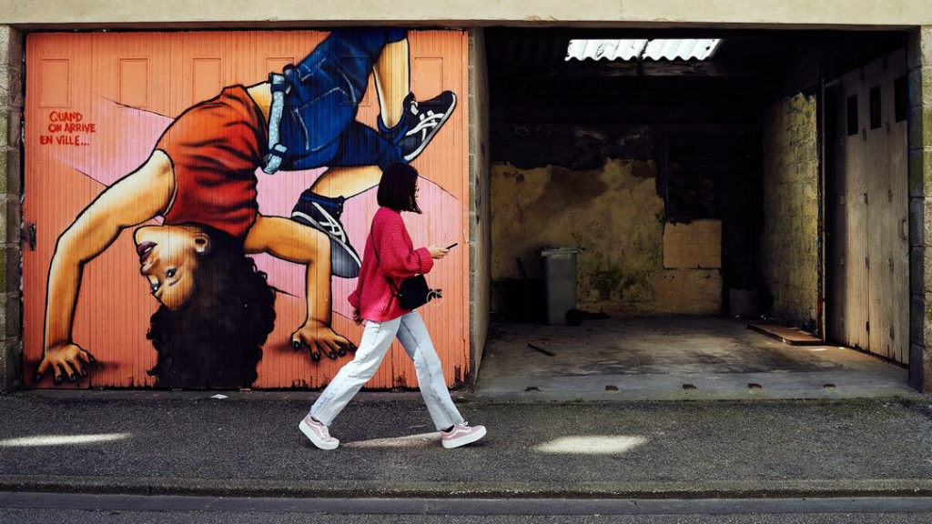 Fresque B-Girl Roxy par HOZ. Photo : Thomas.4711