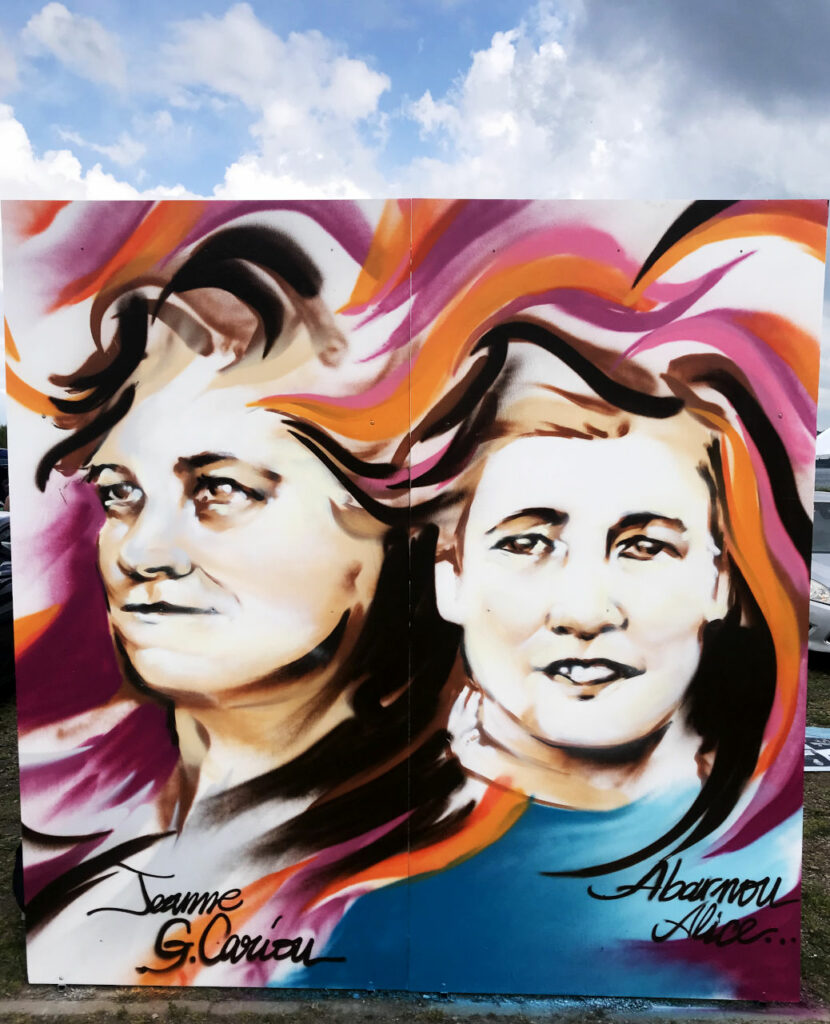 Fresque graffiti par Nazeem le 10 mai 2025