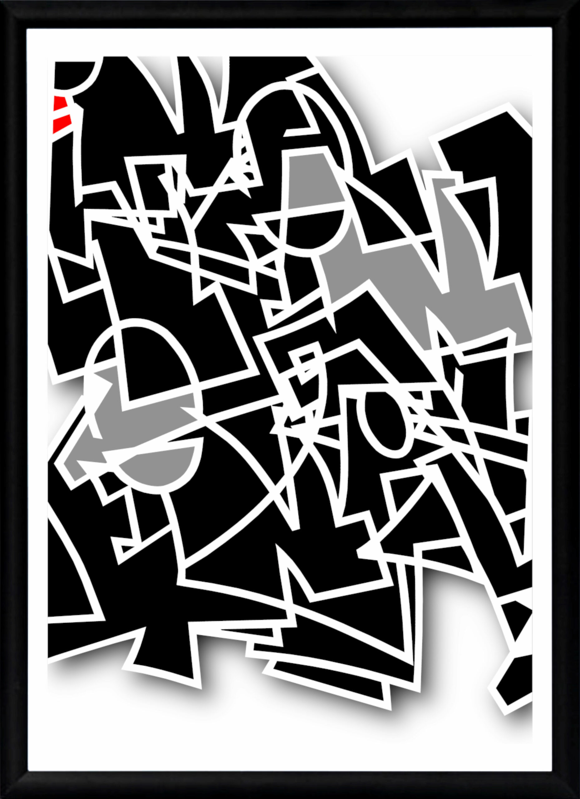 Affiche street-art pour Awena par HOZ