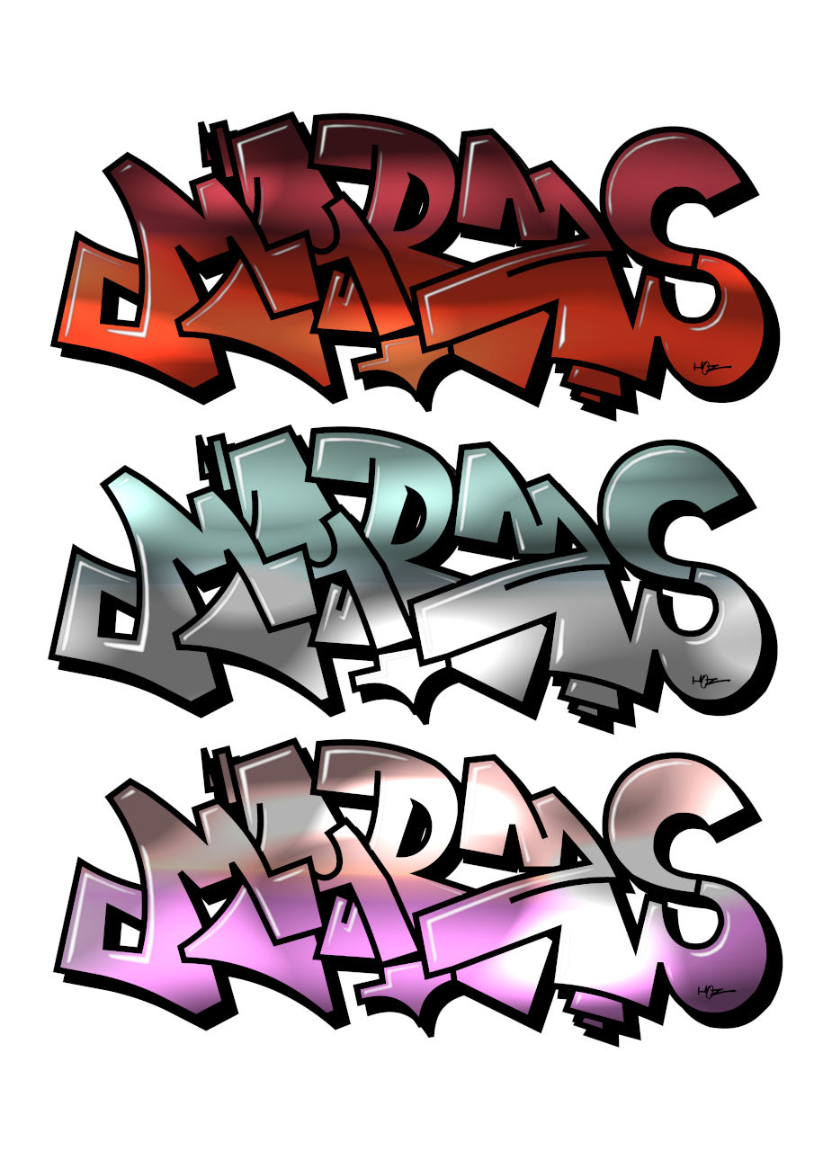 Lettrage graffiti "MABZS" par HOZ. Juillet 2025.