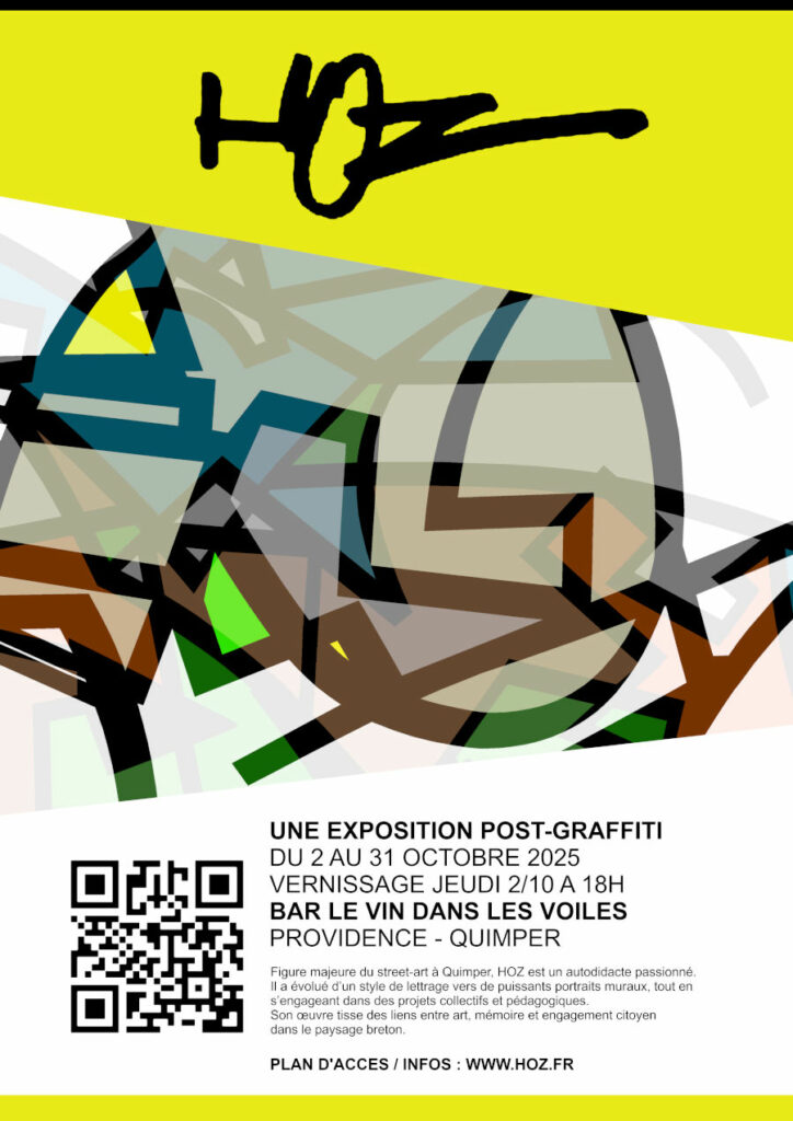 Exposition post-graffiti à Quimper