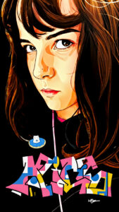 Lettres graffiti pour Alice par HOZ. 02/2026