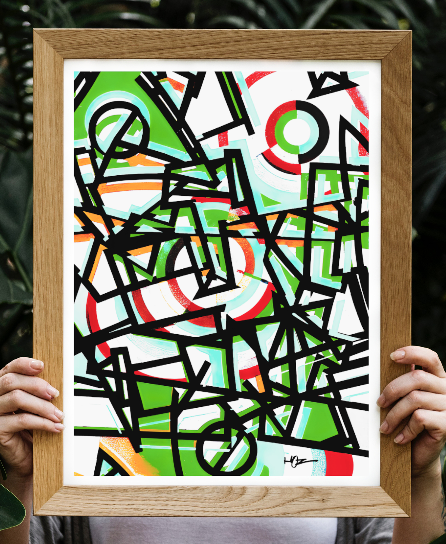 Animation graffiti pour Nolwenn par HOZ. Février 2026