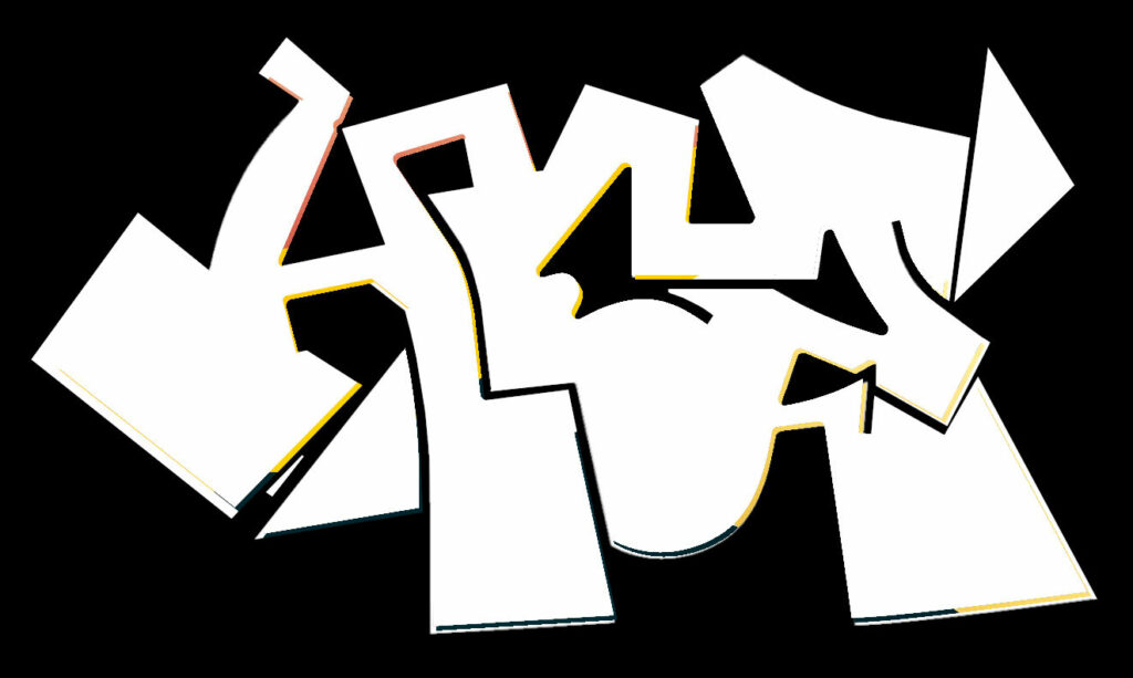 Sticker graffiti HOZ 07/2026