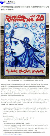 Article Artistes de France du 27 juin 2024